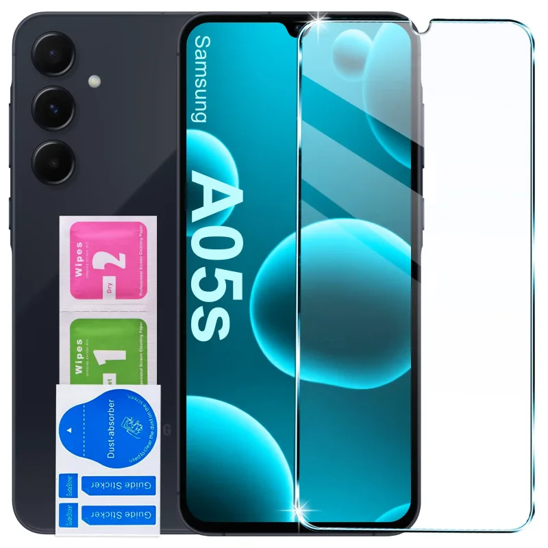 Szkło hartowane do Samsung Galaxy A05s z zestawem montażowym