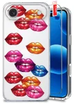 Etui do iPhone Air przezroczyste różne wzory modne ze szkłem