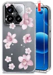 Etui do Xiaomi 15 przezroczyste różne wzory modne ze szkłem