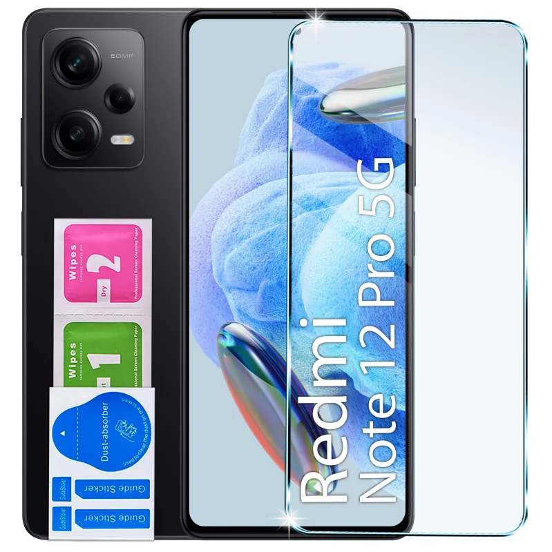 Szkło hartowane do Xiaomi Redmi Note 12 5G z zestawem montażowym