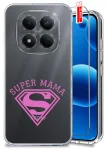 Etui do Xiaomi Redmi Note 15 Pro 4G przezroczyste różne wzory dla Mamy ze szkłem