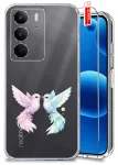 Etui do Realme C75 przezroczyste różne wzory modne ze szkłem
