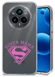 Etui do Realme 14 Pro+ Plus 5G przezroczyste różne wzory dla Mamy
