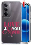 Etui do Oppo Reno 12 5G przezroczyste różne wzory dla Mamy