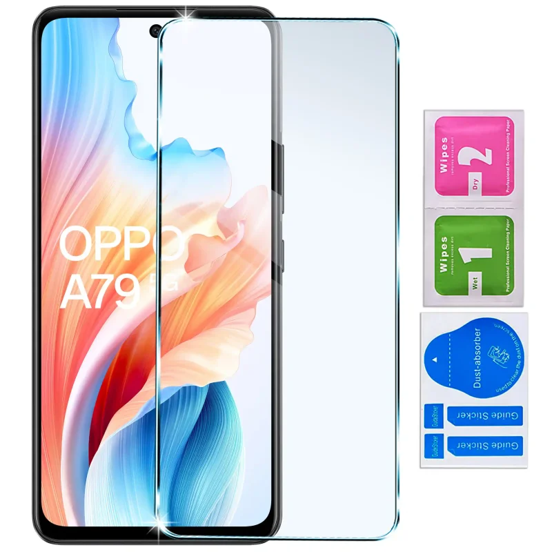 Szkło hartowane do Oppo A79 5G z zestawem montażowym