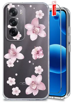 Etui do Oppo Reno 12 Pro 5G przezroczyste różne wzory modne