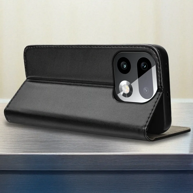 Skórzane etui do Realme 16 Pro Plus 5G z funkcją podstawki