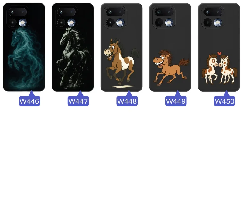 Kolekcja etui z koniem do Realme 16 Pro+ Plus 5G – konie w galopie, artystyczne ilustracje i kreskówkowe motywy