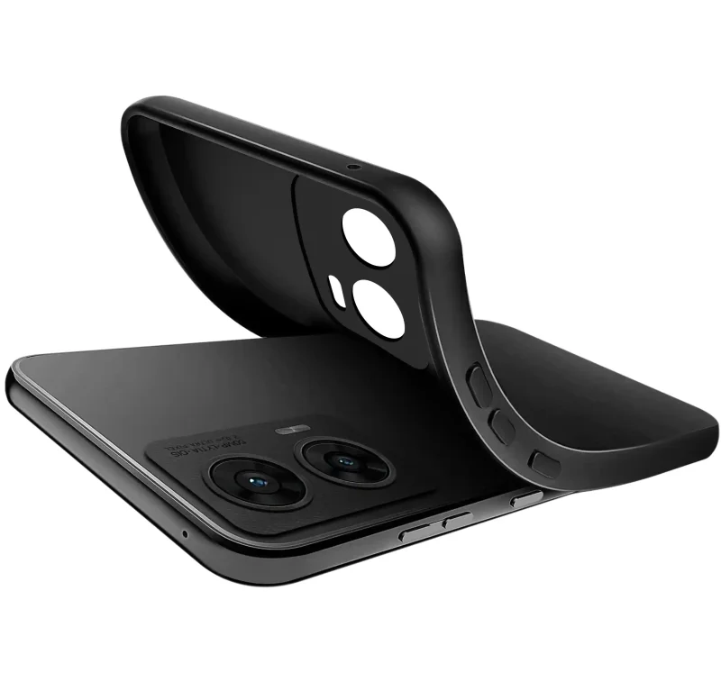 Elastyczne etui silikonowe do Motorola Moto G96 5G z miękką konstrukcją ułatwiającą zakładanie i zdejmowanie obudowy