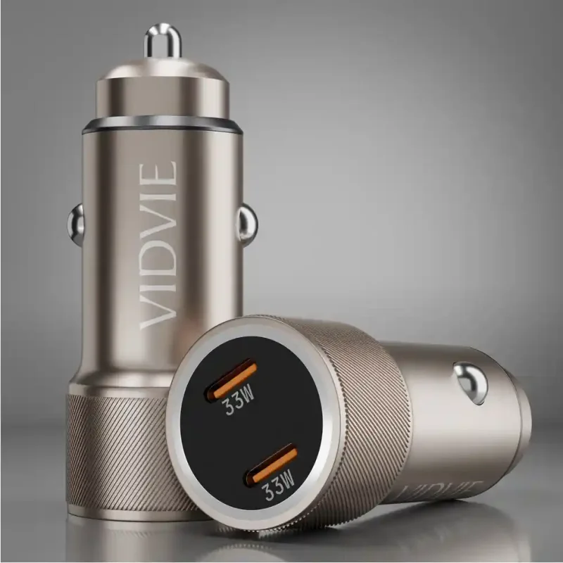 Ładowarka samochodowa Vidvie 33W z podwójnym portem USB-C