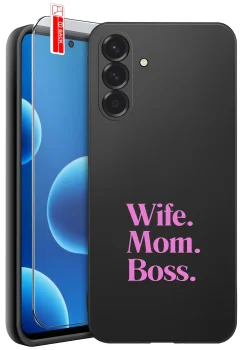Etui do Samsung Galaxy A36 / A37 5G różne wzory dla Mamy ze szkłem
