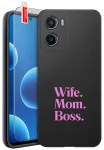 Etui do Motorola Moto E15 / G05 różne wzory dla Mamy ze szkłem
