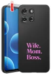 Etui do Motorola Moto G75 5G różne wzory dla Mamy ze szkłem