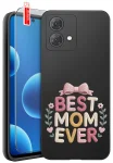 Etui do Motorola Moto G84 5G różne wzory dla Mamy ze szkłem