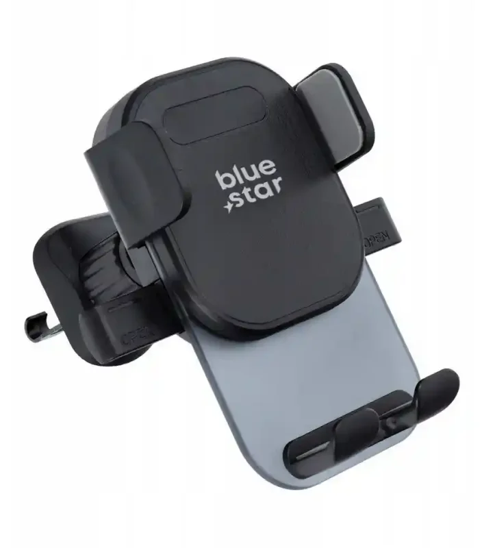Uchwyt samochodowy Blue Star Auto Lock X2 z telefonem w zaciskach grawitacyjnych
