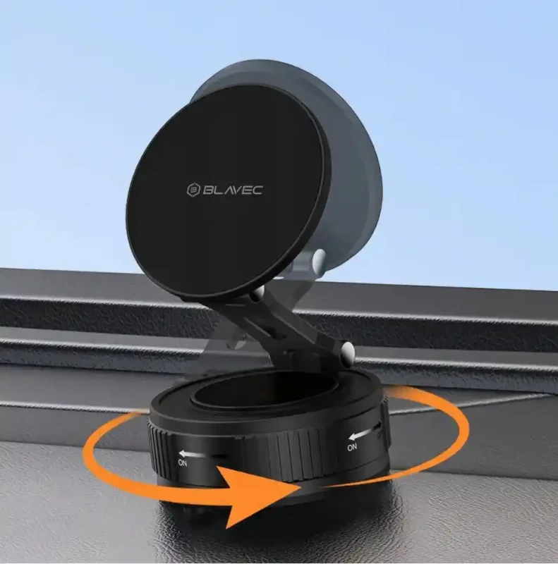 Uchwyt próżniowy MagSafe Blavec z obrotową podstawą i regulacją 360 stopni
