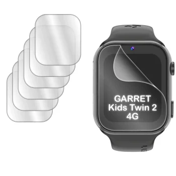 Folia ochronna do Garett Kids Twin 2 4G na smartwatch 6 sztuk