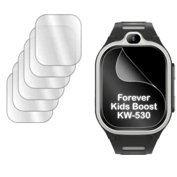 Folia ochronna do Forever Kids Boost KW-530 na smartwatch 6 sztuk