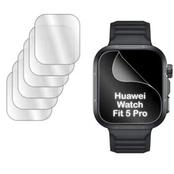 Folia ochronna do Huawei Watch Fit 5 Pro na smartwatch 6 sztuk