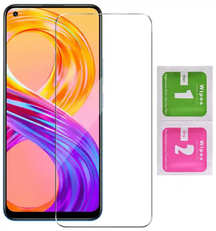 Szkło hartowane do Realme 8 / 8 Pro z akcesoriami do montażu