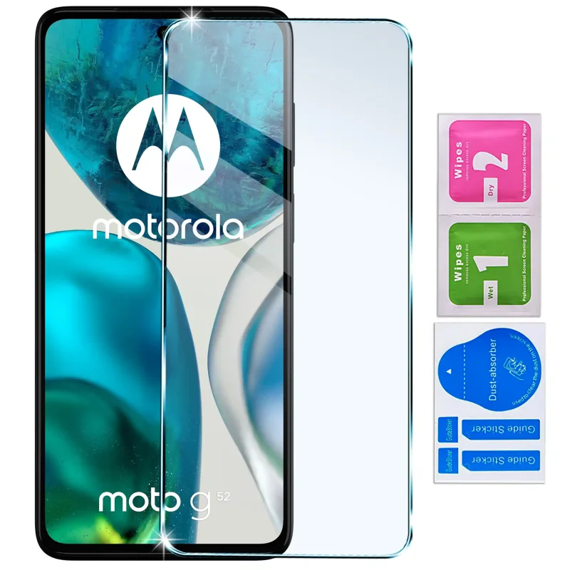 Szkło hartowane do Motorola Moto G52 z akcesoriami do montażu