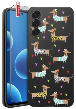 Etui do Samsung Galaxy A37 5G różne wzory fajne ze szkłem
