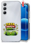 Etui do Samsung Galaxy A15 5G przezroczyste różne wzory dla Taty ze szkłem