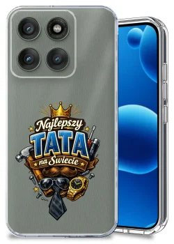 Etui do Motorola Edge 60 Pro 5G przezroczyste różne wzory dla Taty
