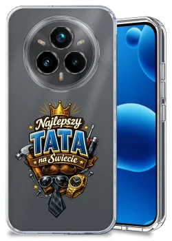 Etui do Realme 14 Pro+ Plus 5G przezroczyste różne wzory dla Taty