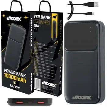 Powerbank MoonX 10000 mAh 10W 2A 2xUSB-A