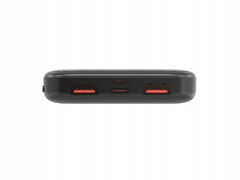 Porty USB w powerbanku MoonX MP01 10000mAh z 2xUSB-A