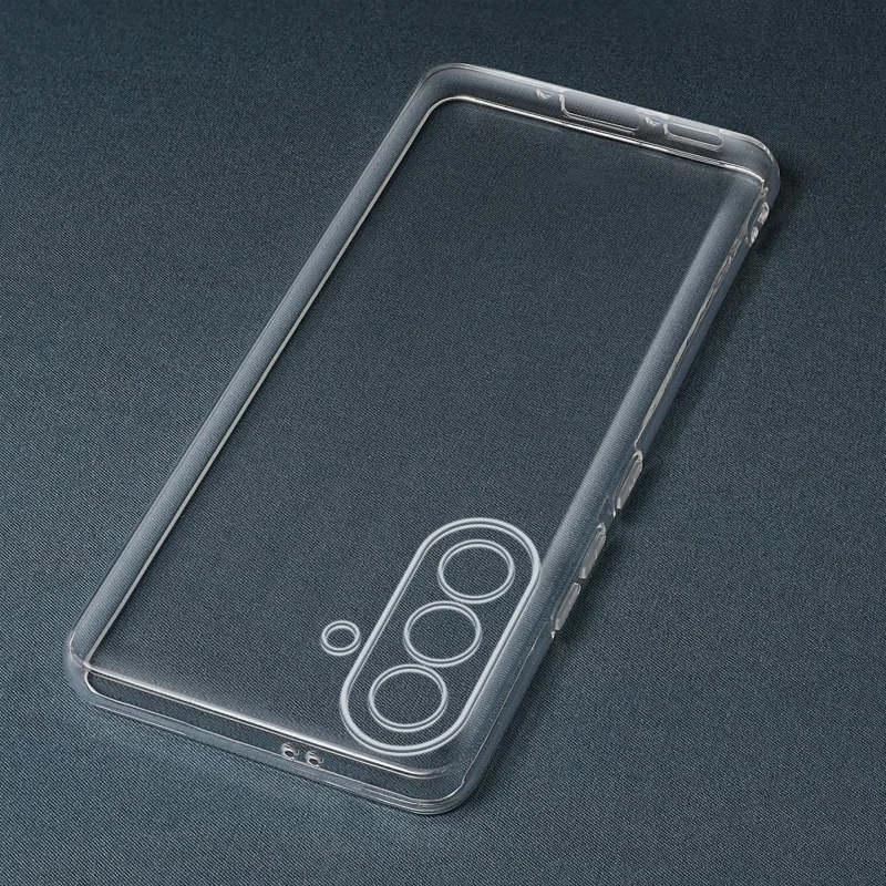 Przezroczyste etui ochronne do Samsung Galaxy A37 5G z precyzyjnymi wycięciami na porty i przyciski