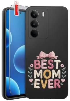 Etui do Realme C71 różne wzory dla Mamy ze szkłem
