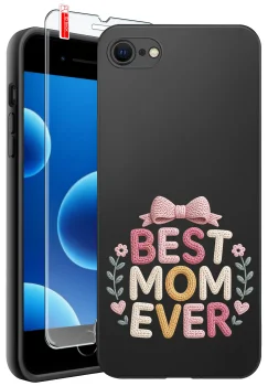 Etui do iPhone 7 / 8 / SE różne wzory dla Mamy ze szkłem