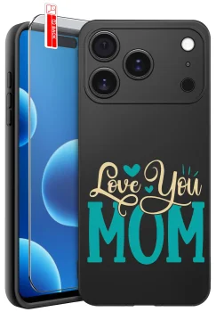 Etui do iPhone 17 Pro Max różne wzory dla Mamy ze szkłem