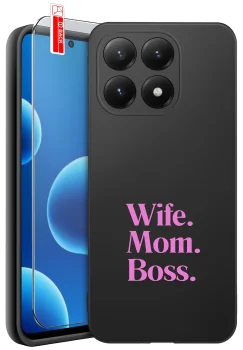 Etui do Xiaomi 15T 5G różne wzory dla Mamy ze szkłem