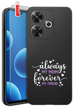 Etui do Xiaomi Redmi 13 4G różne wzory dla Mamy ze szkłem