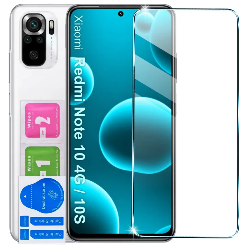 Szkło ochronne do Xiaomi Redmi Note 10 / 10s z zestawem montażowym