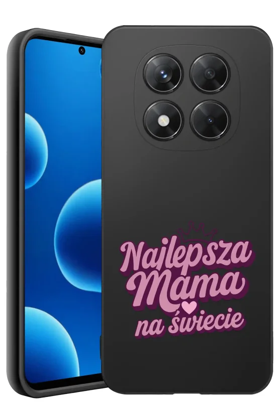 Etui dla Mamy do Xiaomi Redmi Note 14 Pro+ Plus 5G z napisem Najlepsza Mama Na Świecie