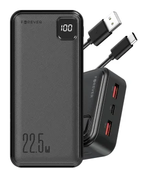 Szybki powerbank 20000 mAh 22,5W 2x USB-A 1x USB-C