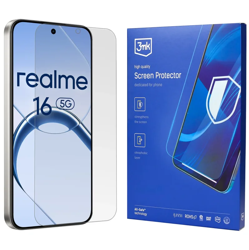 Folia hydrożelowa 3MK do Realme 16 5G