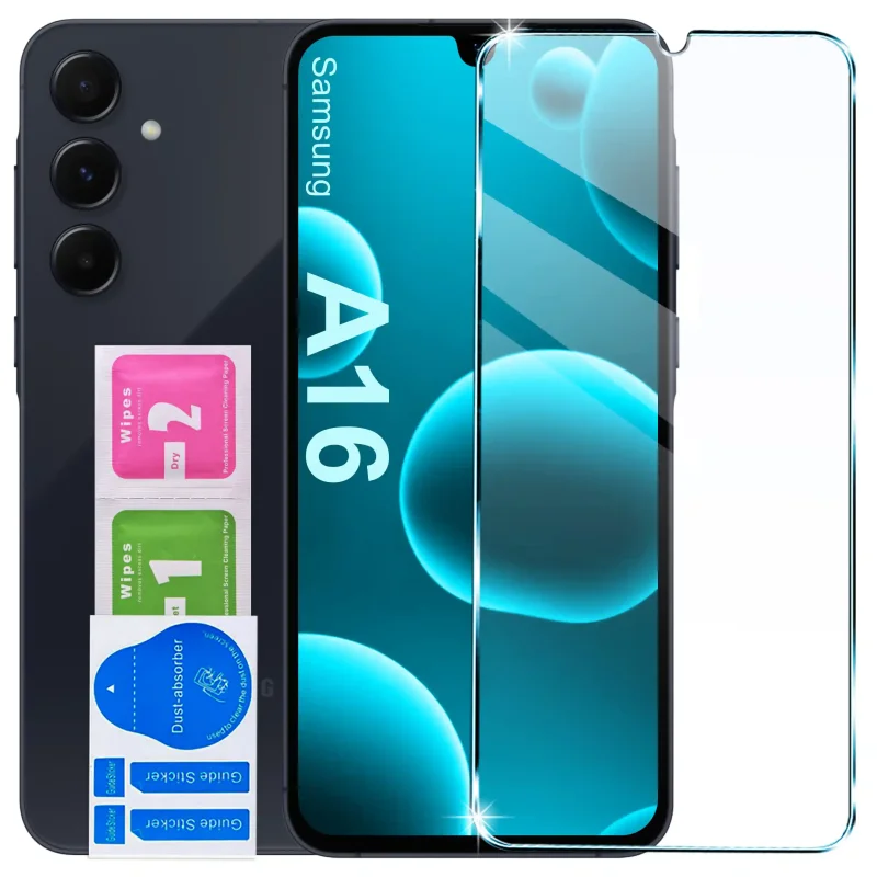 Szkło hartowane do Samsung Galaxy A16 5G z akcesoriami montażowymi