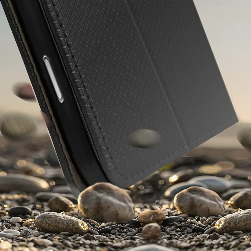 Etui z klapką do Honor 600 Lite z grafiką gęsi, amortyzująca konstrukcja i magnetyczne zamknięcie