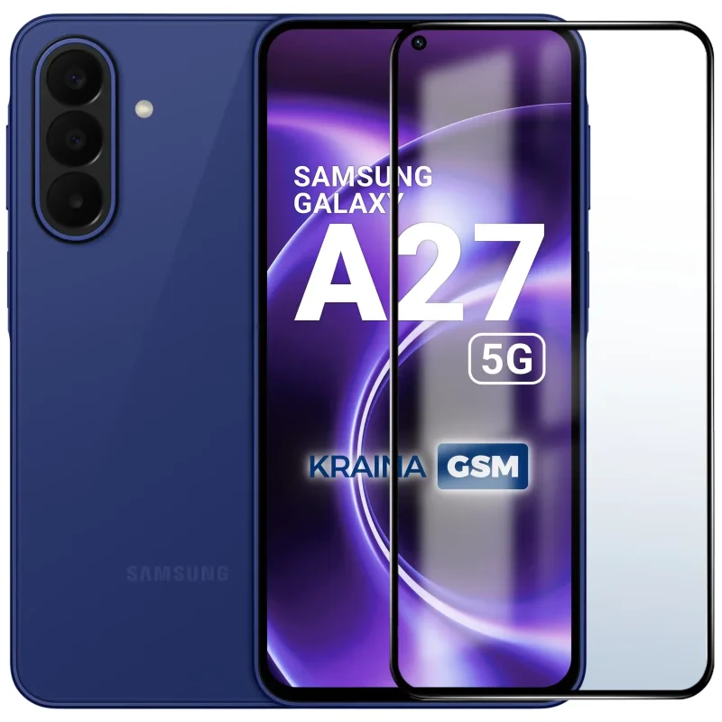 Samsung Galaxy A27 5G ze szkłem hartowanym 5D OG Premium na cały ekran