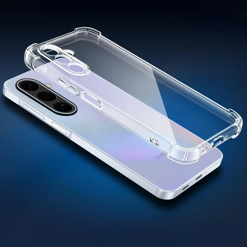 Transparentne etui ochronne do Samsung Galaxy A27 5G z osłoną modułu aparatów