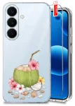 Etui do Samsung Galaxy S26+ Plus przezroczyste różne wzory wakacyjne ze szkłem