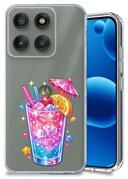 Etui do Motorola Edge 60 Pro 5G przezroczyste różne wzory wakacyjne