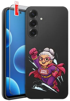 Etui do Samsung Galaxy A27 5G z różnymi wzorami dla Babci ze szkłem