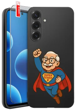 Etui do Samsung Galaxy A27 5G z różnymi wzorami dla Dziadka ze szkłem