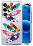 Etui do Realme C71 przezroczyste różne wzory wakacyjne ze szkłem